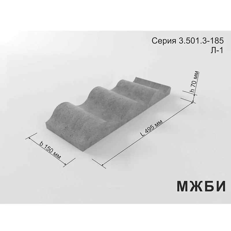 Форма для блока Лотка Л-1 — фото 2